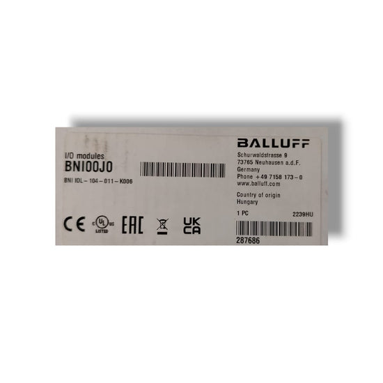 BALLUFF BNI00J0