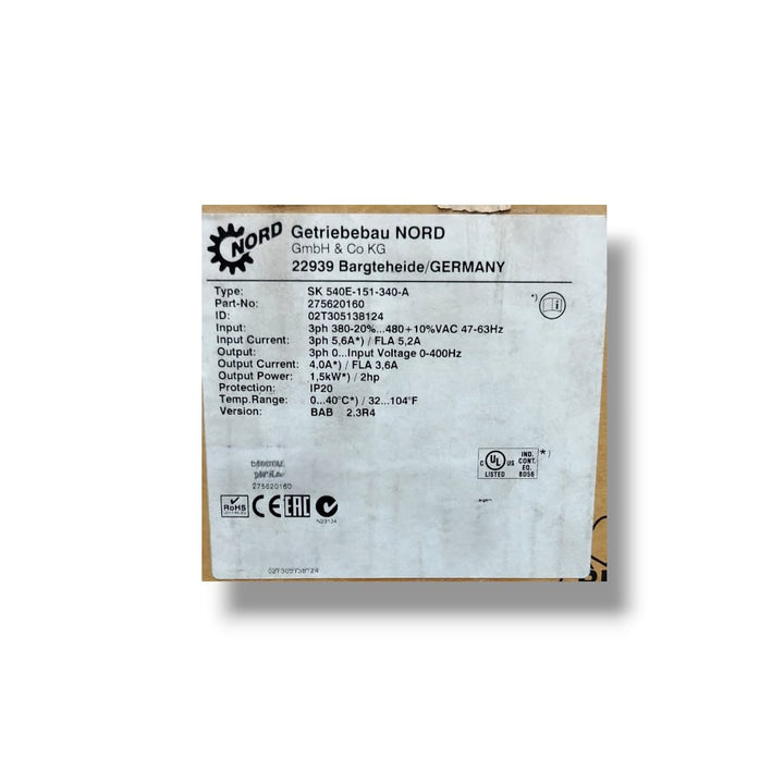 NORD SK 540E-151-340-A
