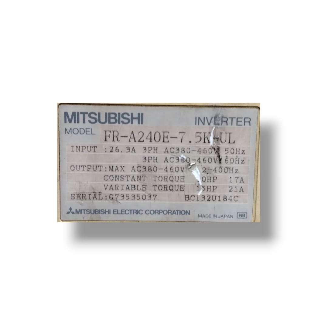 MITSUBISHI FR-A240E-7.5K