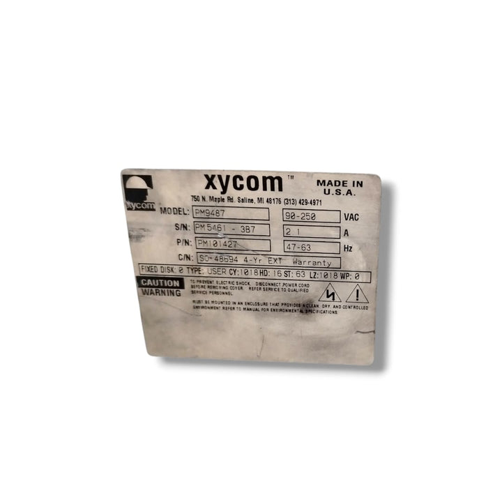XYCOM PM 9487