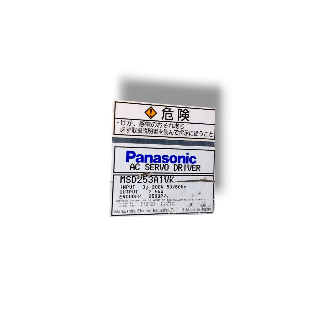 PANASONIC MINAS A4 MSD253A1VK