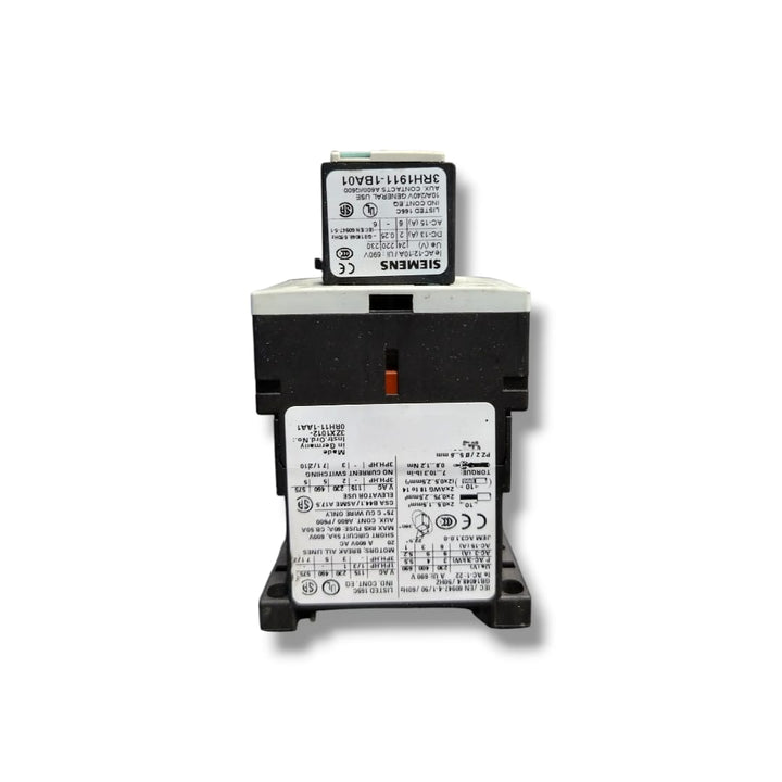 SIEMENS 3RT1016-1BB41+3RH1911-1BA01