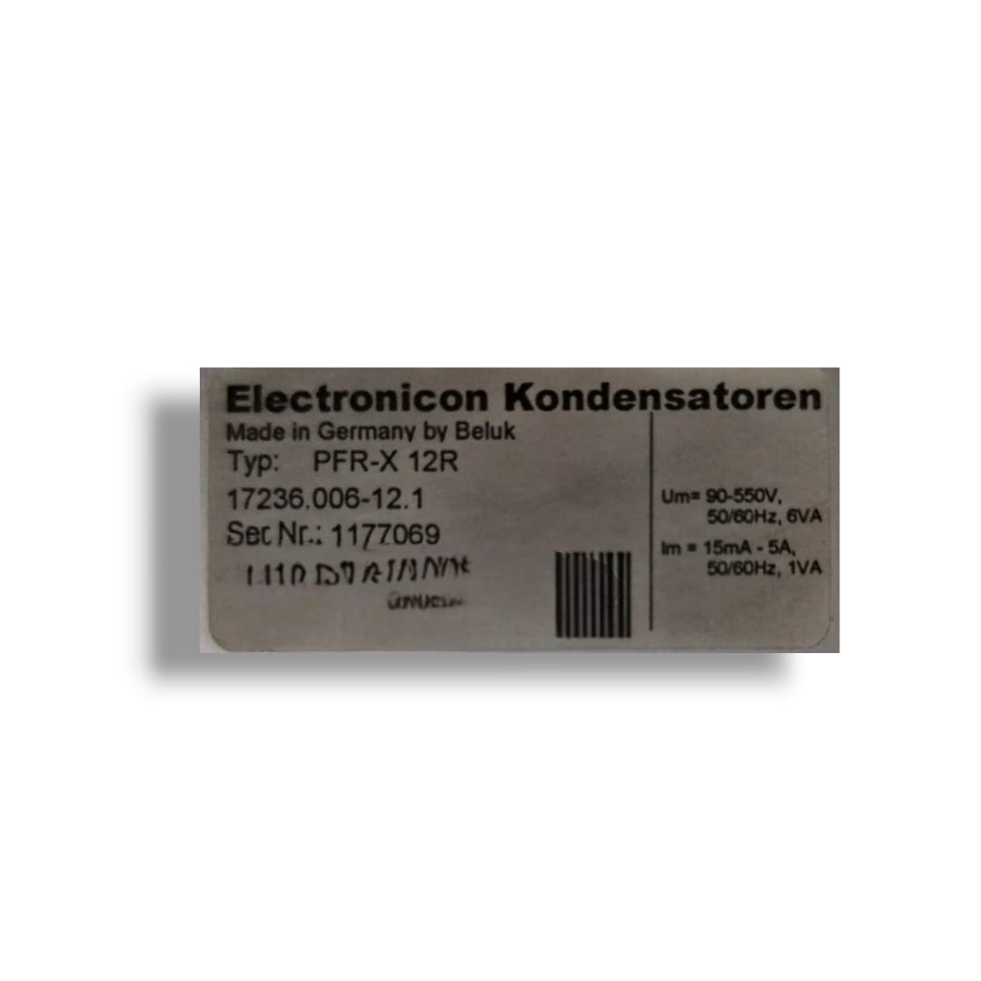ELECTRONICON KONDENSATOREN PFR-X 12R