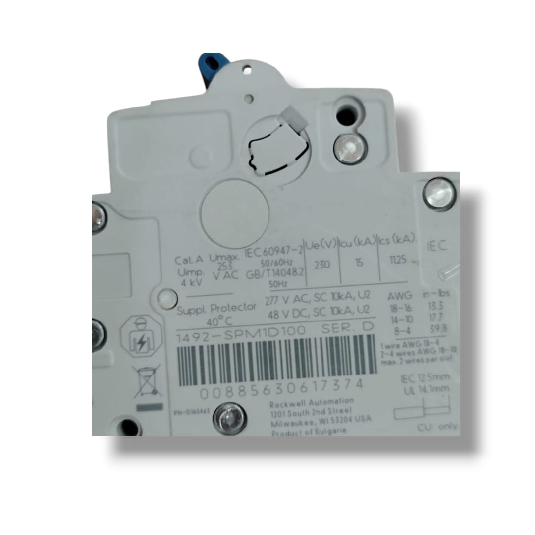 ALLEN BRADLEY 1492-SPM2D100