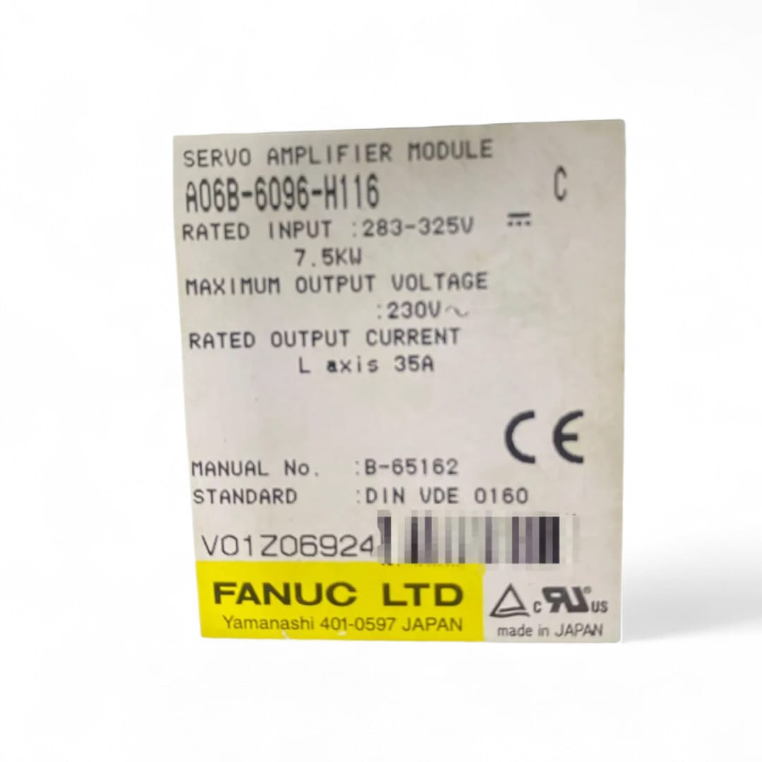 FANUC A06B-6096-H116