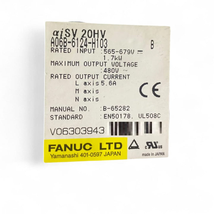 FANUC A06B-6124-H103
