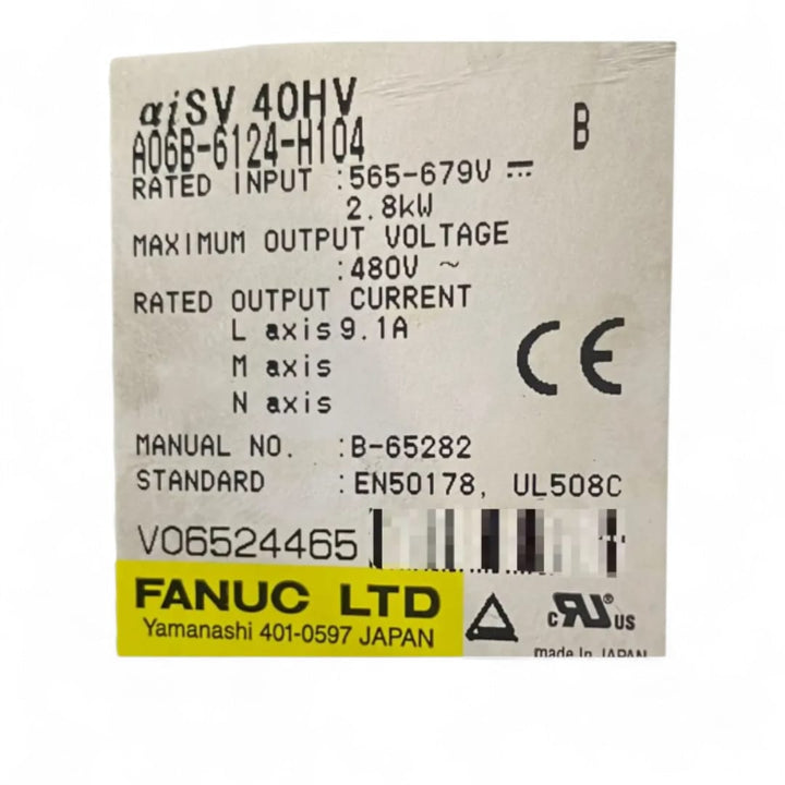 FANUC A06B-6124-H104