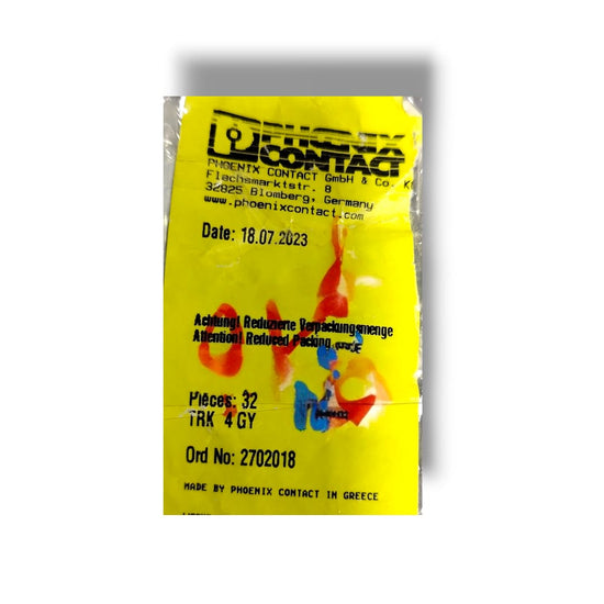 PHOENIX CONTAC TRK  4 GY