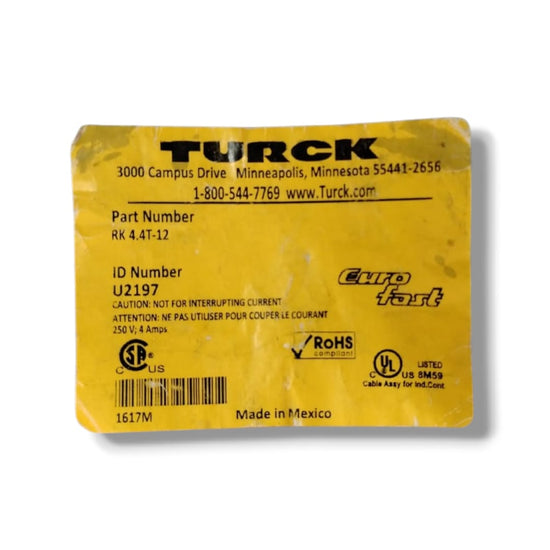 TURCK RK 4.4T-12