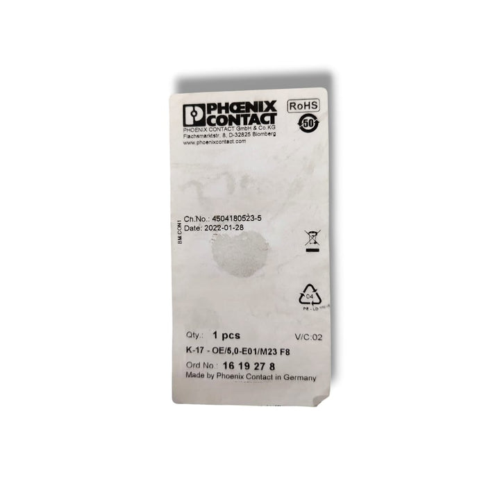 PHOENIX CONTACT K-17 - OE/5,0-E01/M23 F8