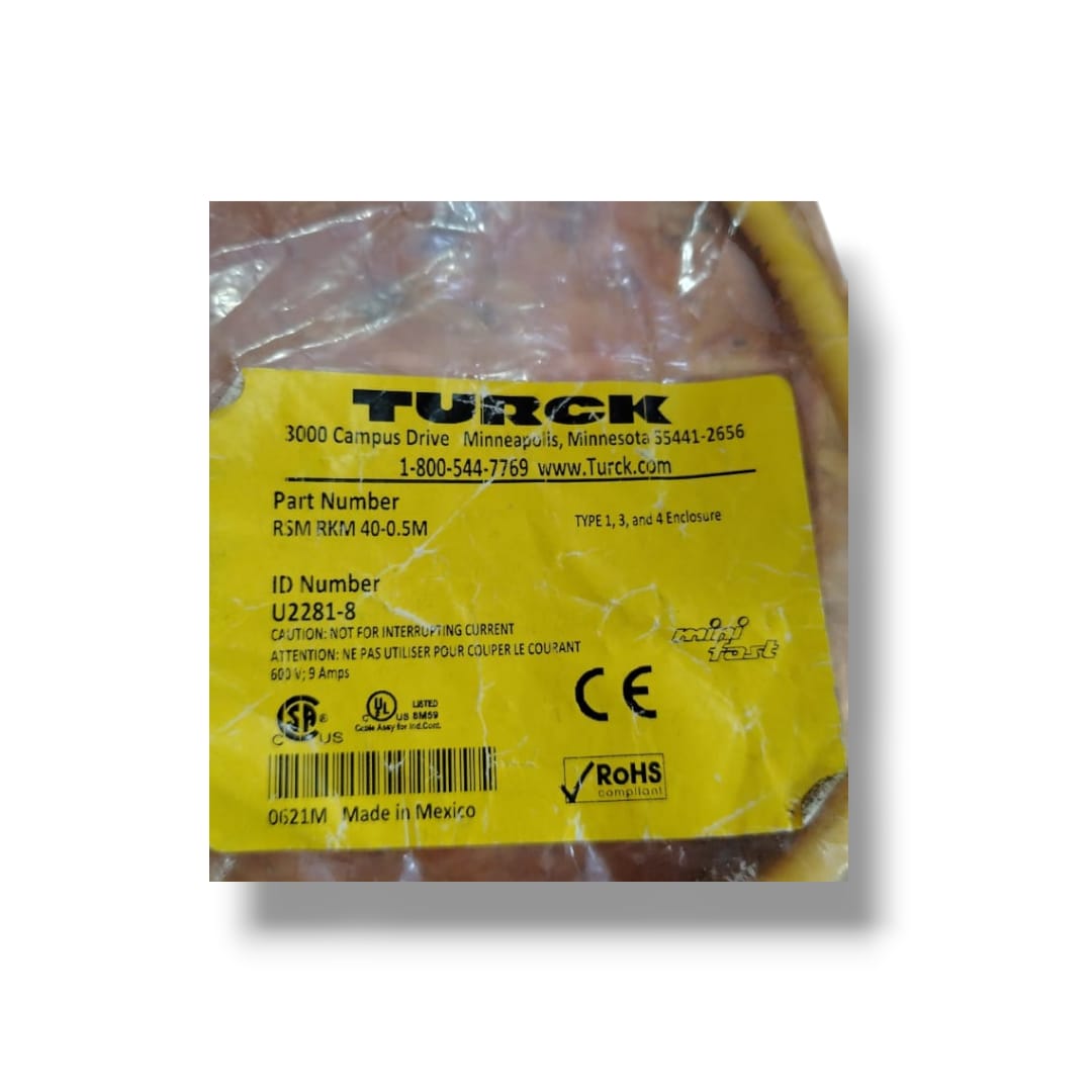 TURCK RSM RKM 40.05M