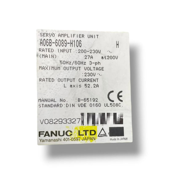 FANUC A06B-6089-H106