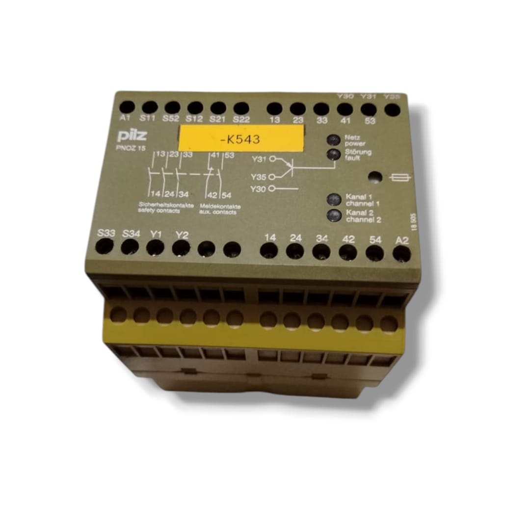 PILZ PN0Z15 24VCDC 3S 1S 10