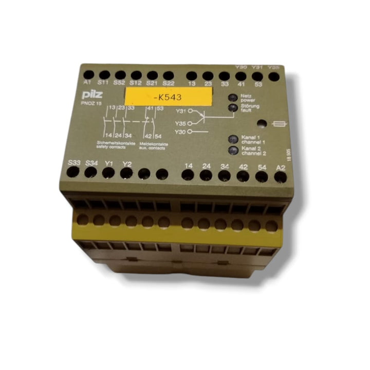 PILZ PN0Z15 24VCDC 3S 1S 10
