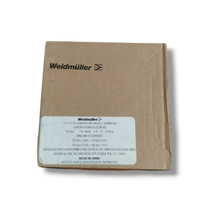 WEIDMULLER PRO ECO 120W 24V 5A 1469480000