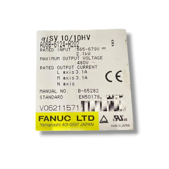 FANUC A06B-6124-H202