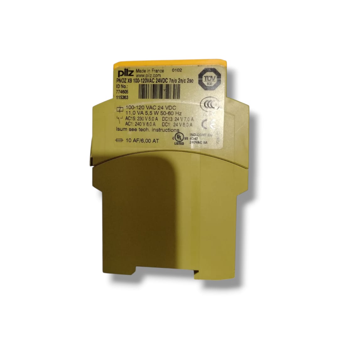 PILZ PNZ PN0Z X9 100-120VAC 24VDC 7N/0 2N/C 2S0