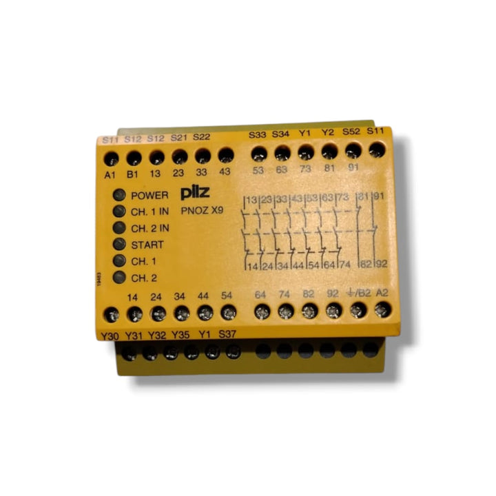 PILZ PNZ PN0Z X9 100-120VAC 24VDC 7N/0 2N/C 2S0