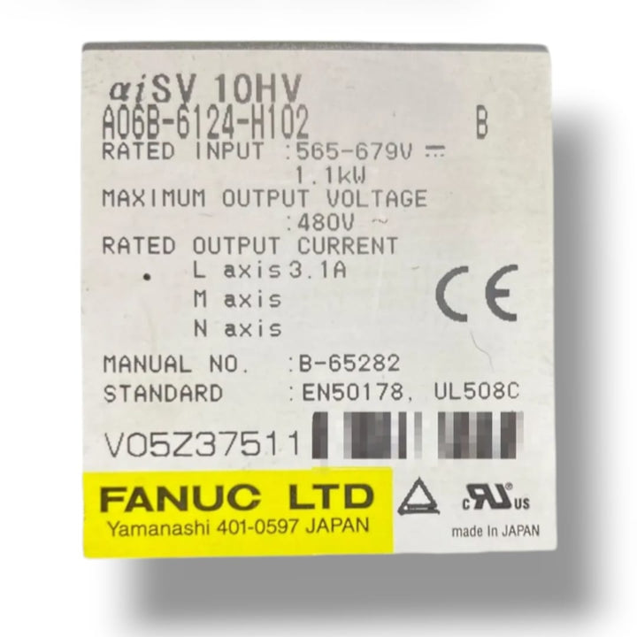 FANUC A06B-6124-H102