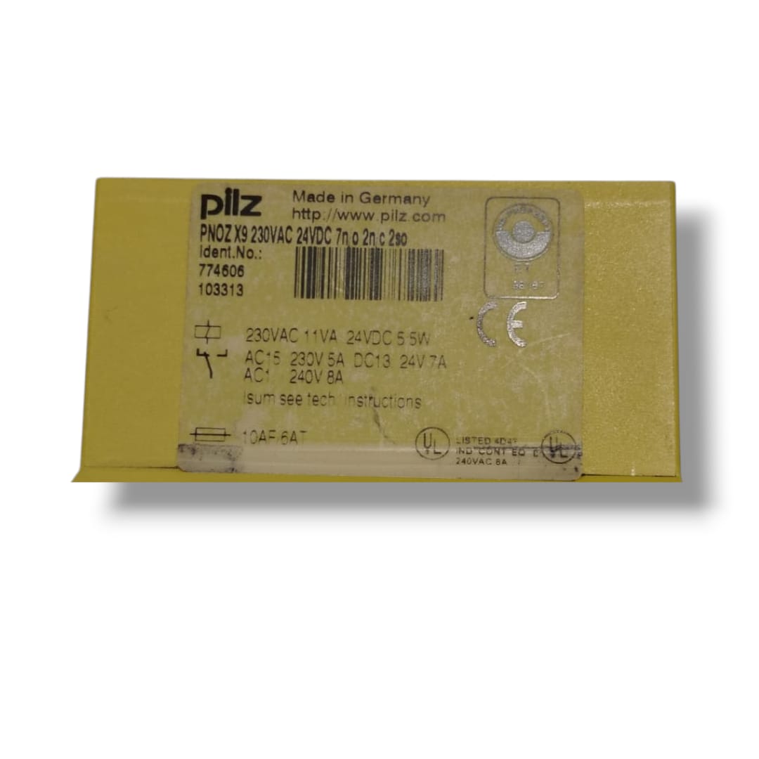 PILZ PN0ZX9 230VAC 24VDC 7N/0 2N/C 2S0