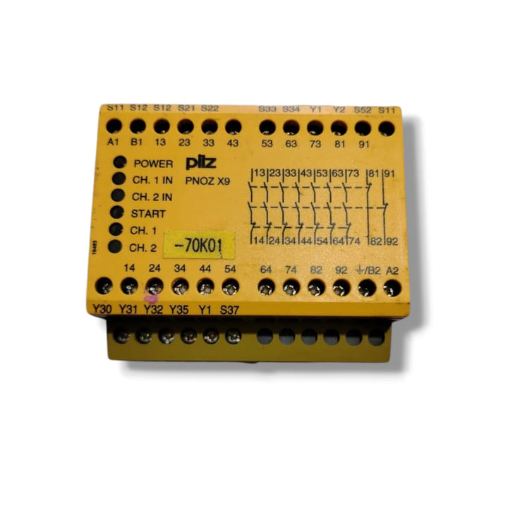 PILZ PN0ZX9 230VAC 24VDC 7N/0 2N/C 2S0