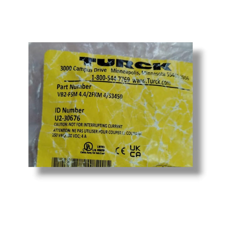 TURCK VB2-FSM 4.4/2FKM 4/S3450