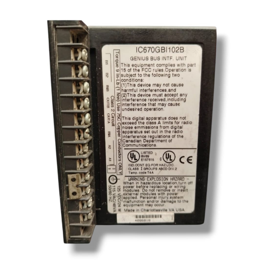 FANUC IC670GBI102B