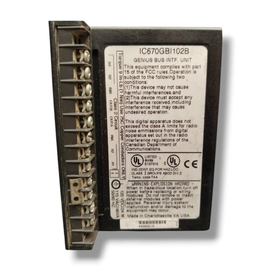 FANUC IC670GBI102B