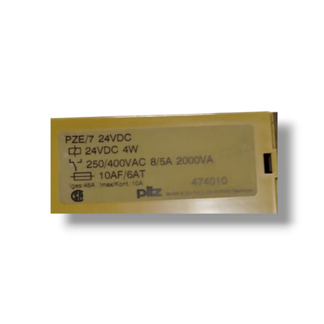 PILZ PZE/7 24VDC