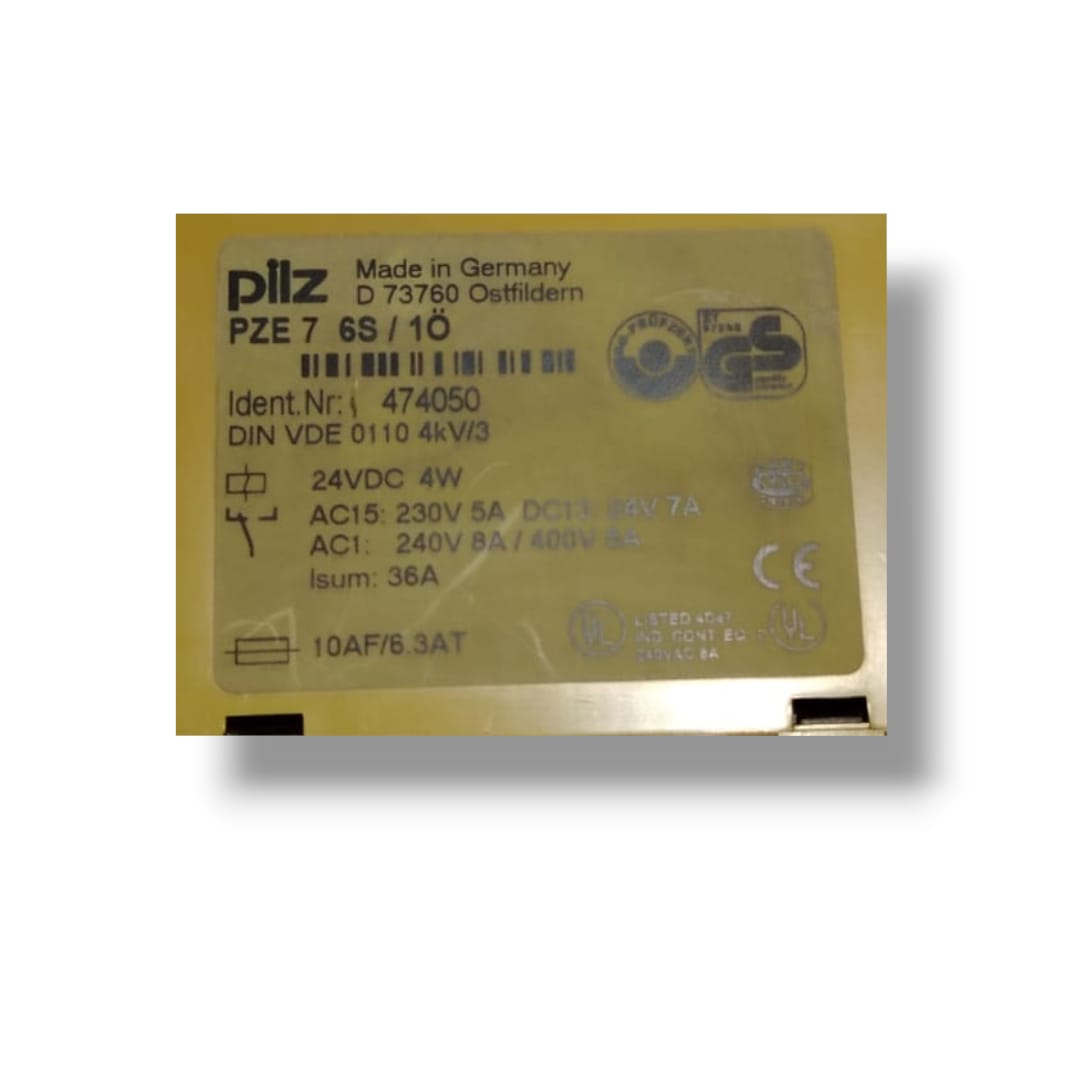 PILZ PZE 7 6S/10