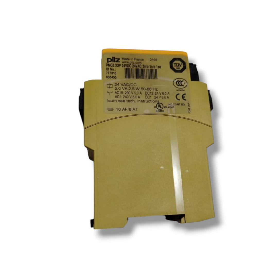 PILZ PN0Z X3P 24VDC 24VAC 3N/0 1N/C 1SO