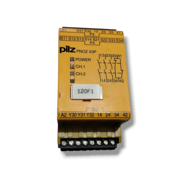 PILZ PN0Z X3P 24VDC 24VAC 3N/0 1N/C 1SO