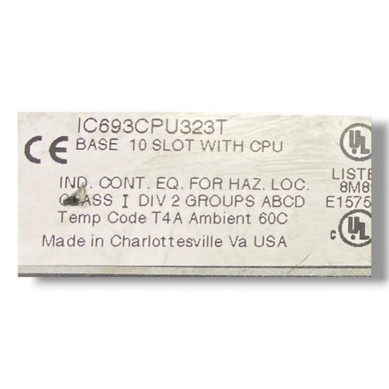 FANUC IC693CPU323T