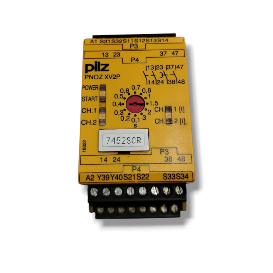 PILZ PNOZ XV2P 3/24VDC 2n/o 2n/o t