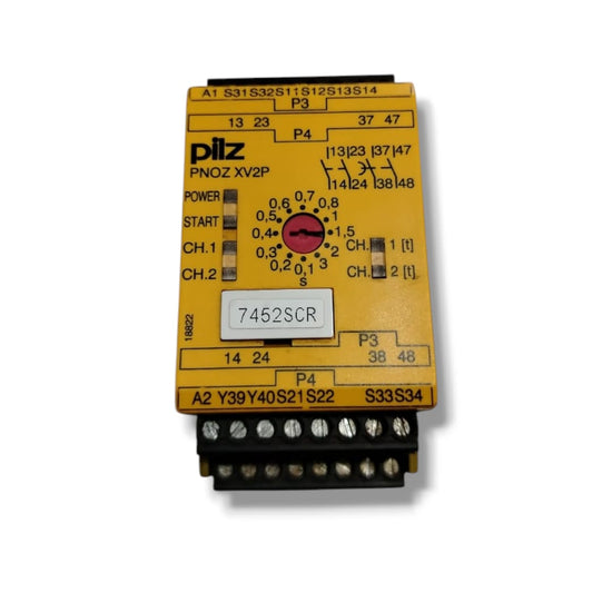 PILZ PNOZ XV2P 3/24VDC 2n/o 2n/o t