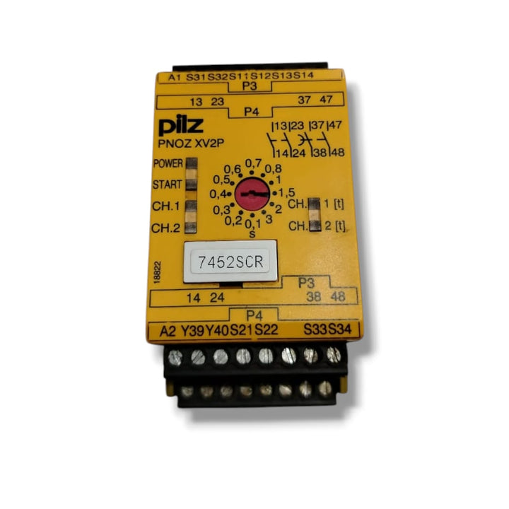 PILZ PNOZ XV2P 3/24VDC 2n/o 2n/o t