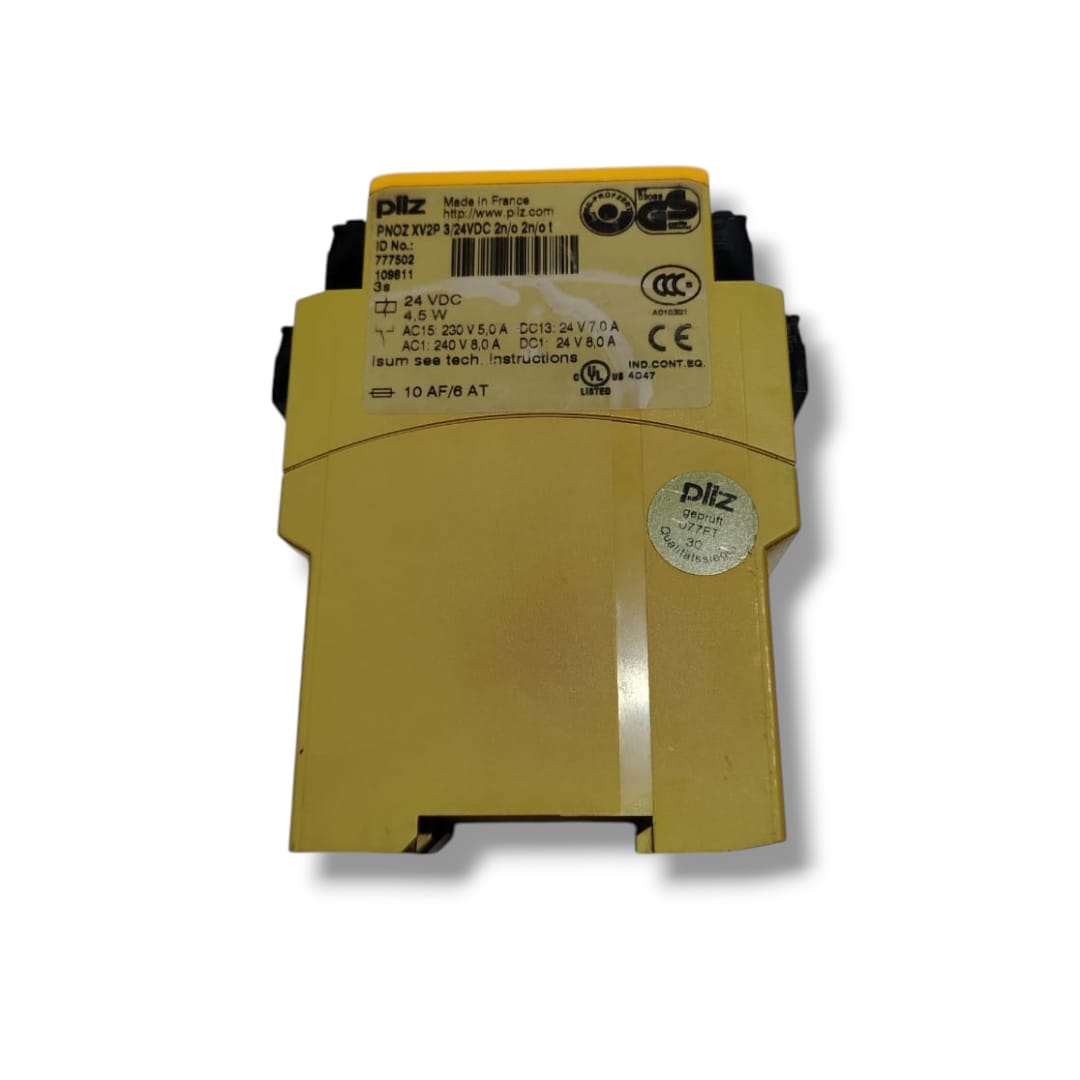 PILZ PNOZ XV2P 3/24VDC 2n/o 2n/o t