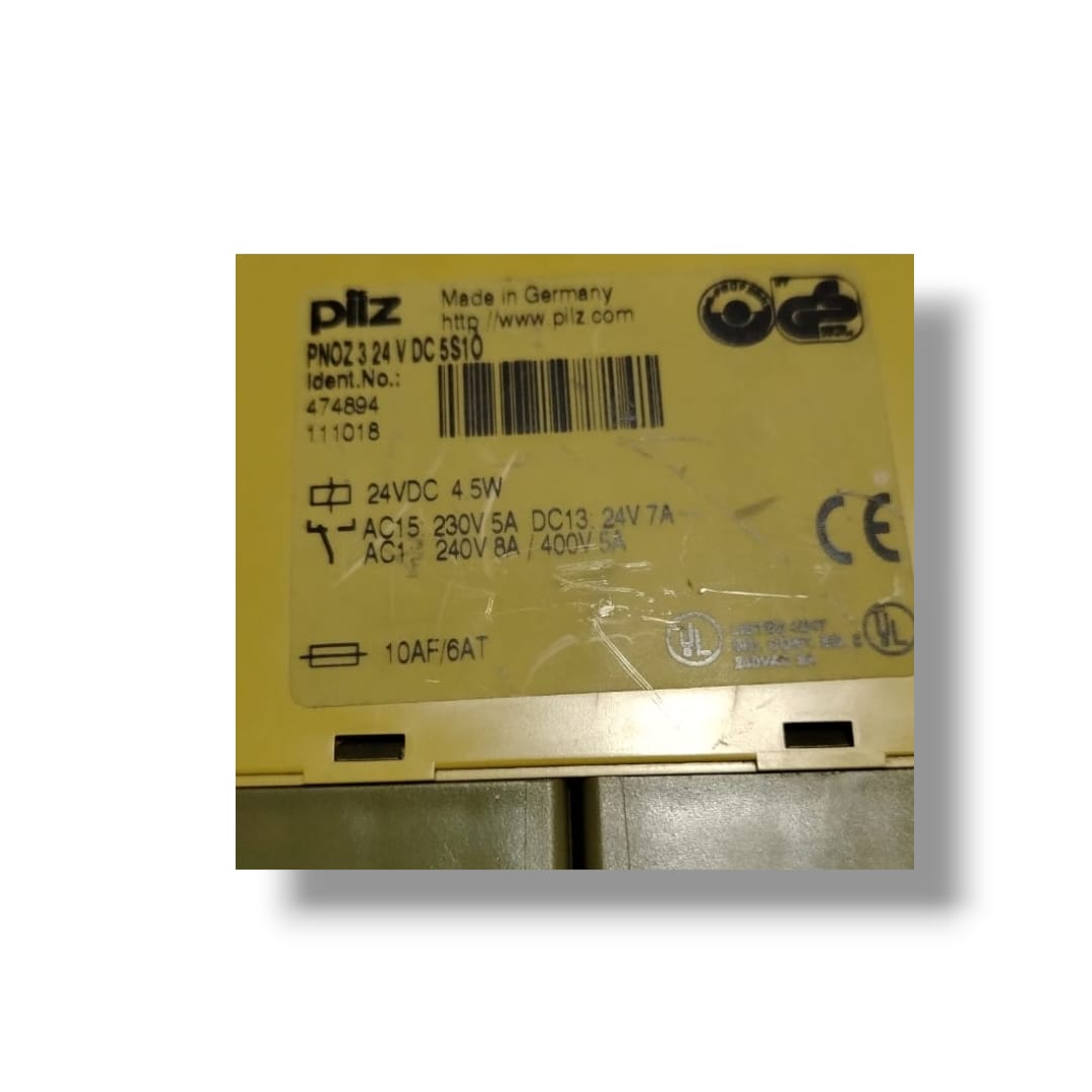 PILZ PN0Z 3 24V DC 5S10