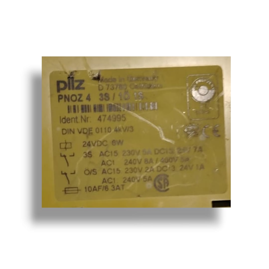 PILZ PN0Z 4 3S/10 1S