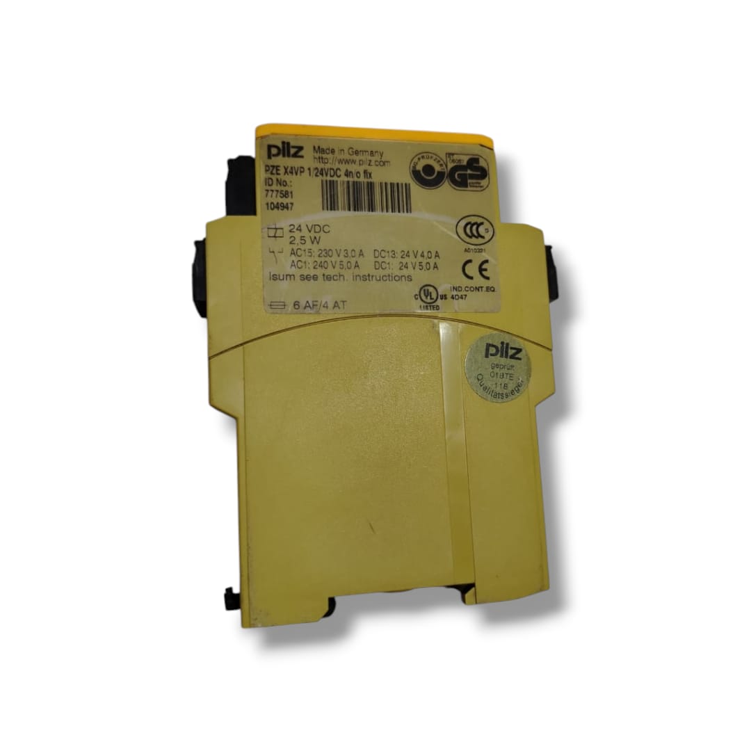 PILZ PZE X4VP 1/24VDC 4N/0 FIX