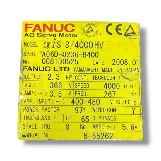 FANUC A06B-0236-B400