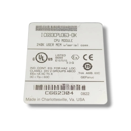 FANUC IC693CPU363-DK