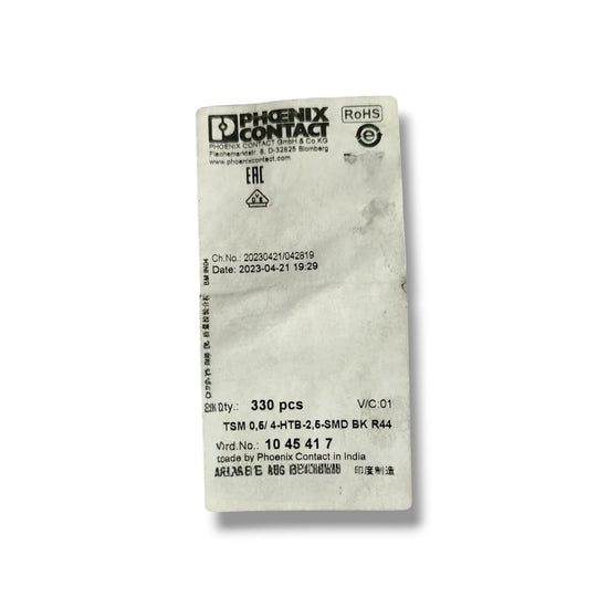 PHOENIX CONTACT PTSM 0,5/4-HTB-2,5-SMD BK R44