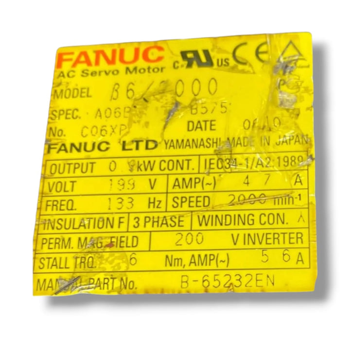 FANUC A06B-0034-B575
