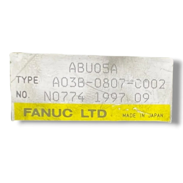FANUC A03B-0807-C002