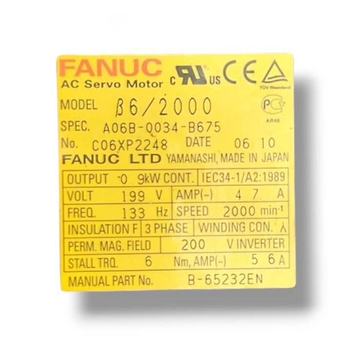 FANUC A06B-0034-B675