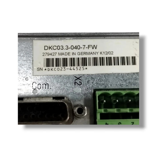 REXROTH INDRAMAT DKC03.3-040-7-FW