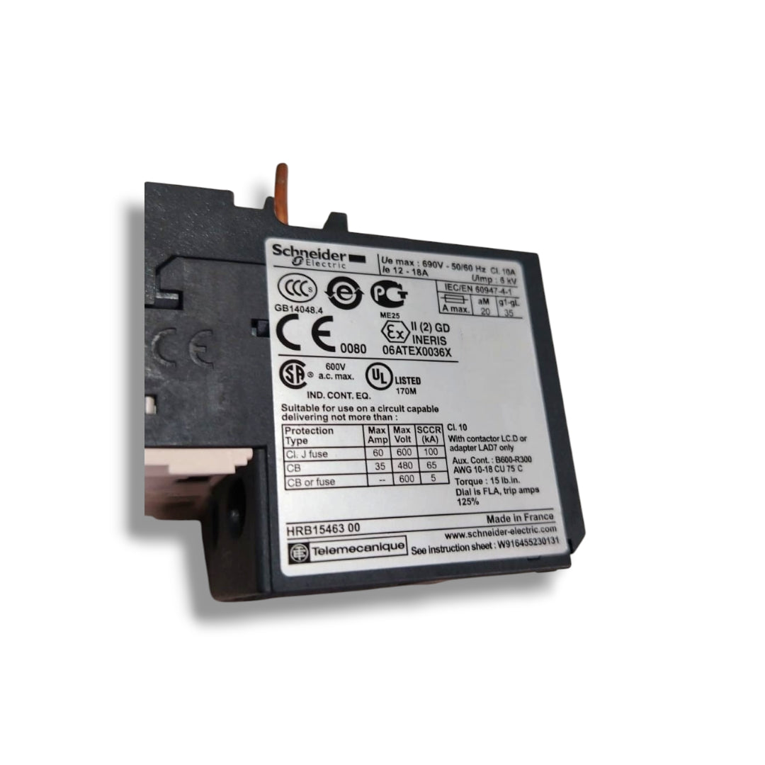 SCHNEIDER ELECTRIC LRD22
