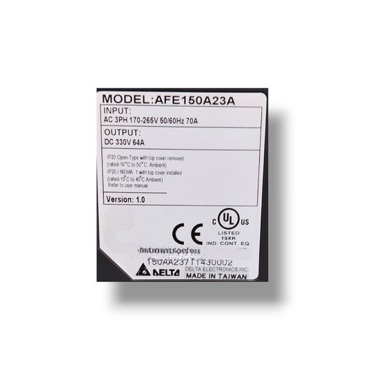 Delta AFE150A23A módulo de Active Front End