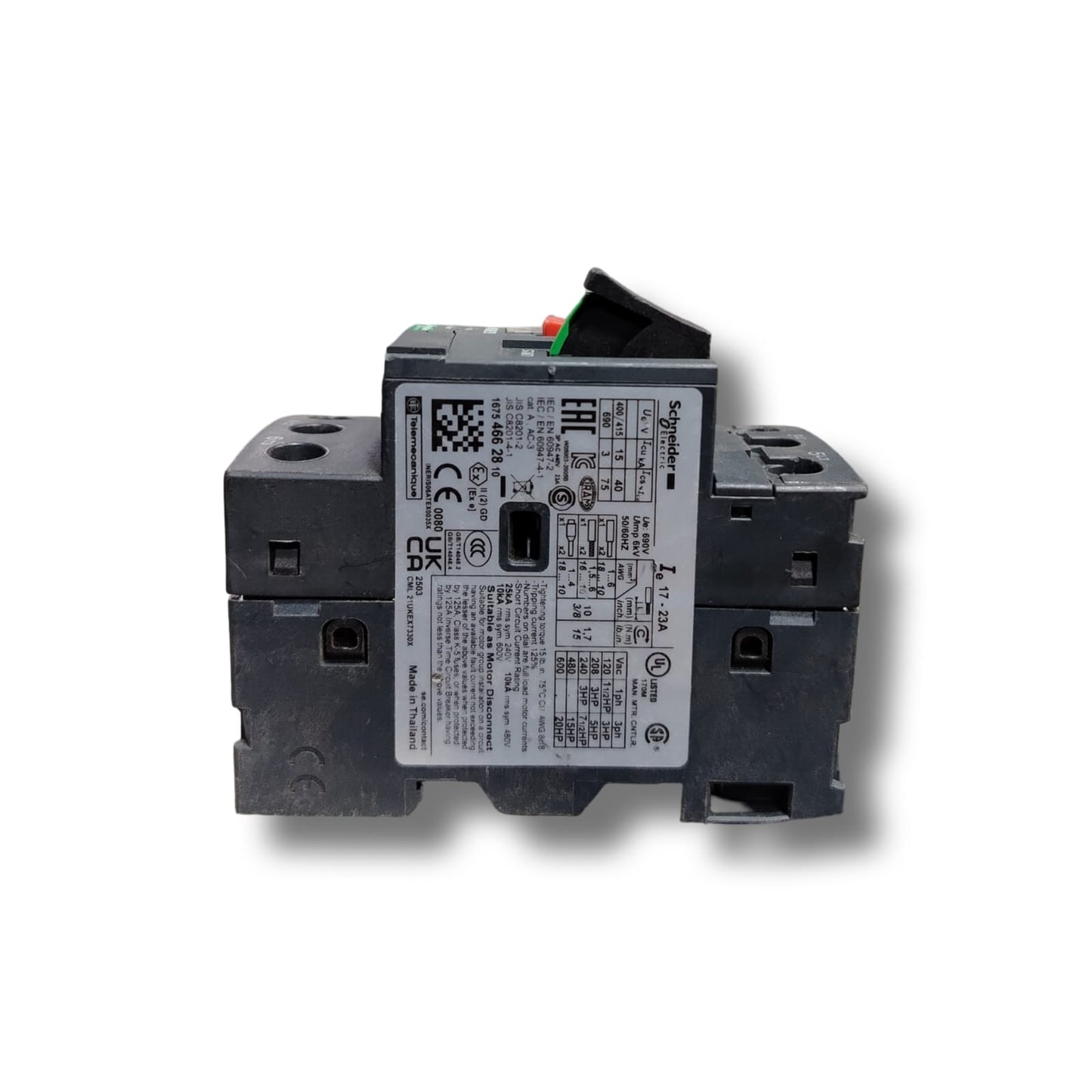 SCHNEIDER ELECTRIC GV2ME21